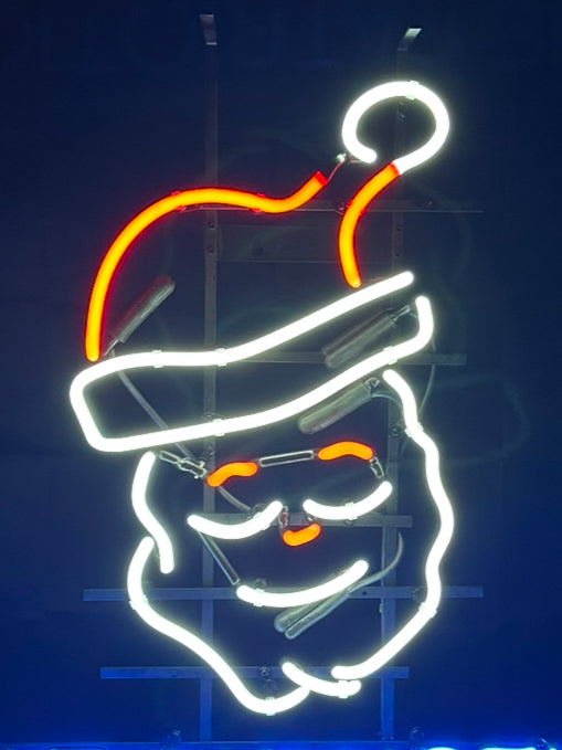 Santa Lower Face Unit Neon Sign Replacement Tube