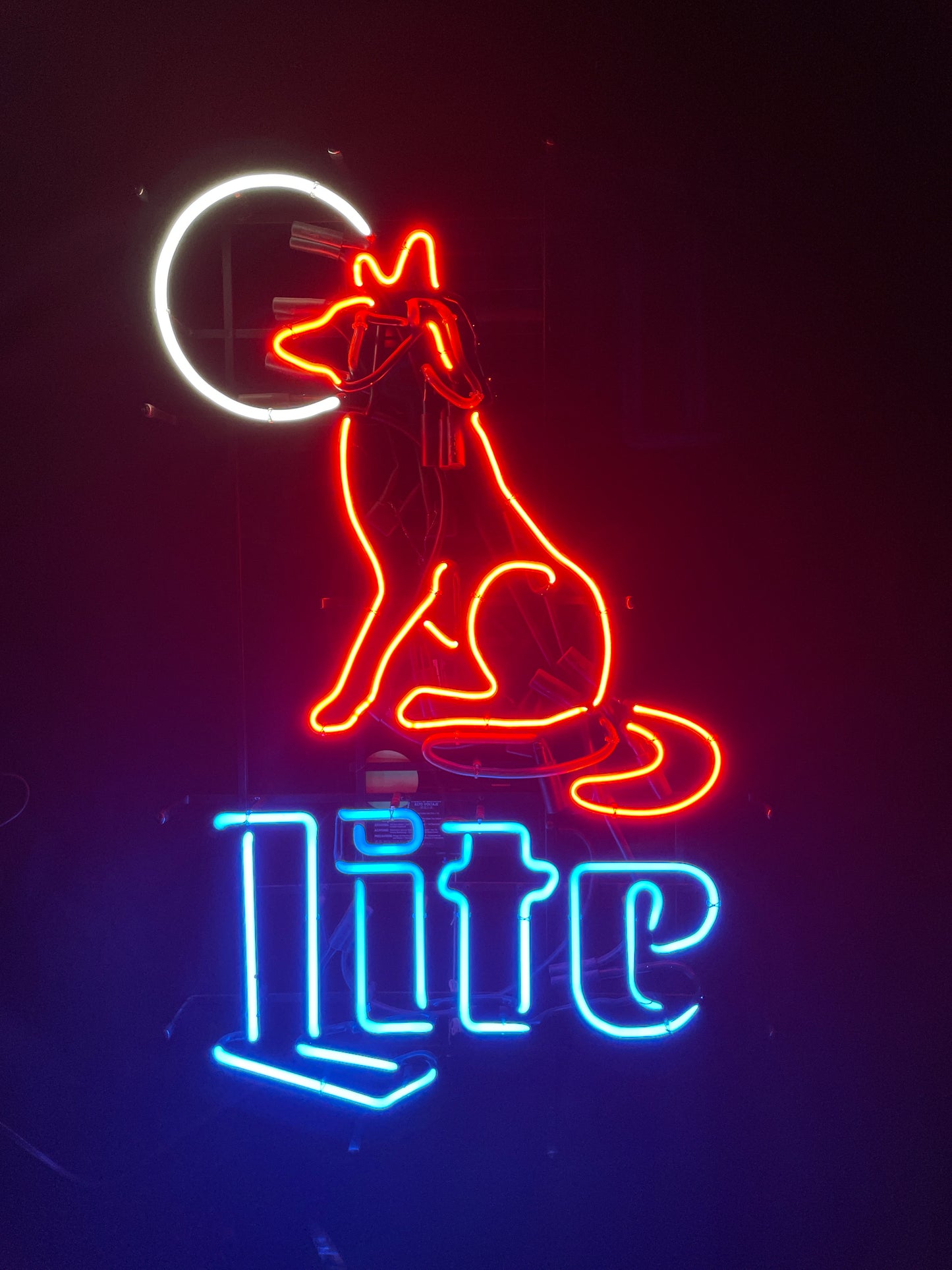 Coyote Body for Miller Lite Replacement Tube - Neon Sign Part