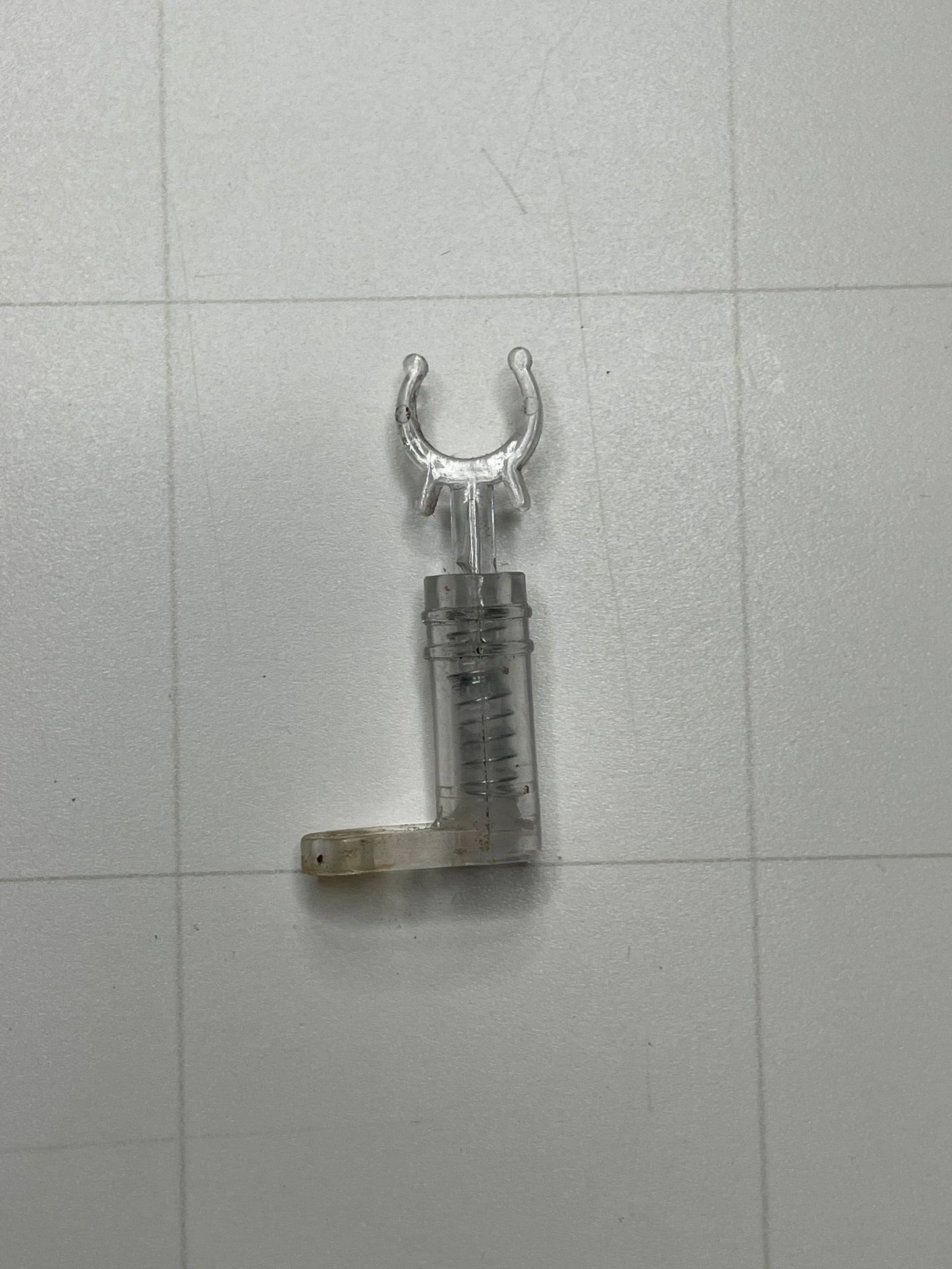 9mm Neon Sign Replacement Clear Plastic Tube Support - 1 1/2" Height