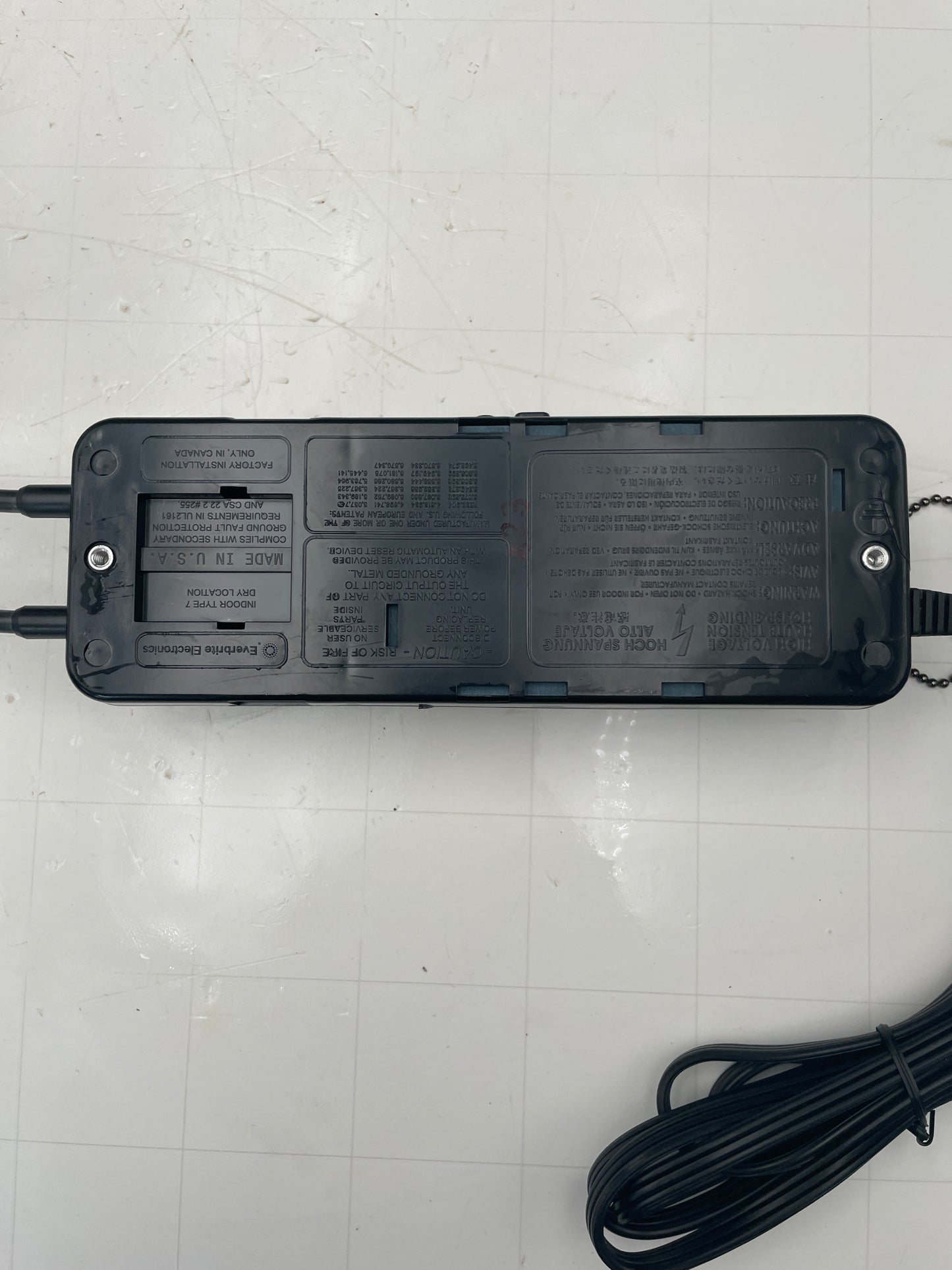 Evertron 3607 Electronic Neon Sign Replacement Transformer – 5.25Kv