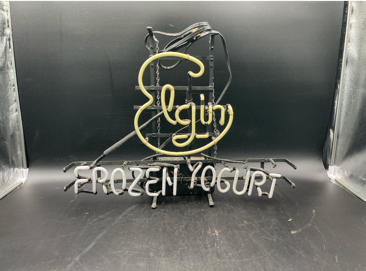 YOGURT Single Stroke Word unit for Elgin Frozen Yogurt Replacement Tube - Neon Sign Part