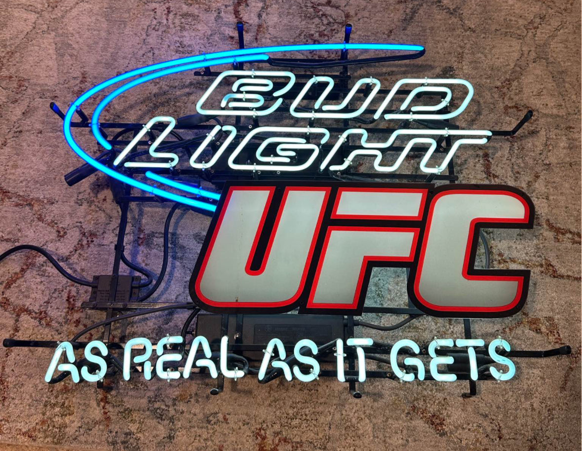AS REAL Single Stroke Word unit for As Real As It Gets Bud Light Replacement Tube - Neon Sign Part