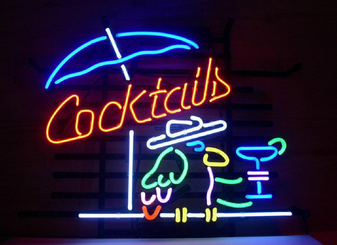 Coc Single Stroke Word Unit for Cocktails Parrot Replacement Tube - Neon Sign Part