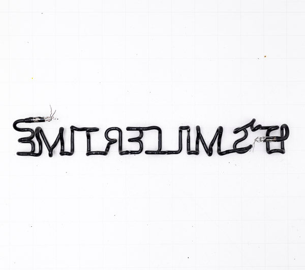Its Miller Time Single Stroke Word Unit Neon Sign Replacement Tube
