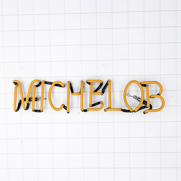 MICHELOB Single Stroke Word Unit for Michelob Dry Replacement Tube - Neon Sign Part New