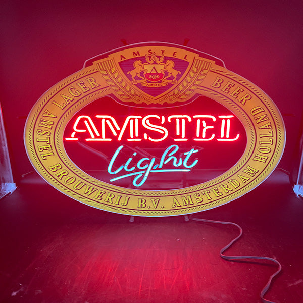 送料無料 店舗 Amstel Vintage Light NeonSignRevival – Sign Neon その他
