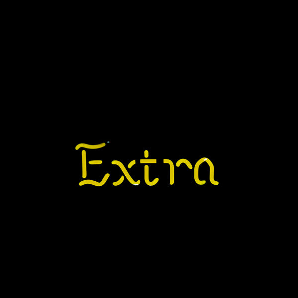 Extra Single Stroke Word Unit for Corona Neon Sign Replacement Tube