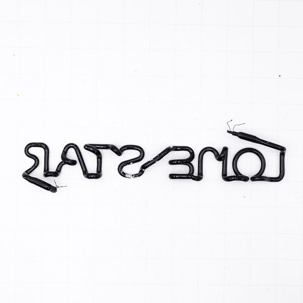 Lone Star Single Stroke Word Unit Neon Sign Replacement Tube