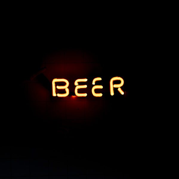 BEER Single Stroke Word Unit Neon Sign Replacement Tube