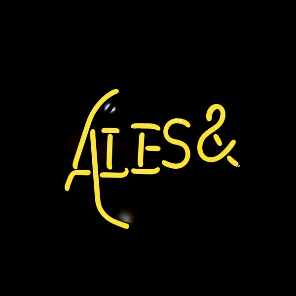 ALES & Single Stroke Word Unit Neon Sign Replacement Tube