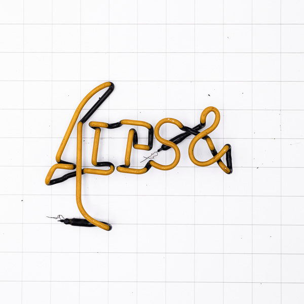 ALES & Single Stroke Word Unit Neon Sign Replacement Tube