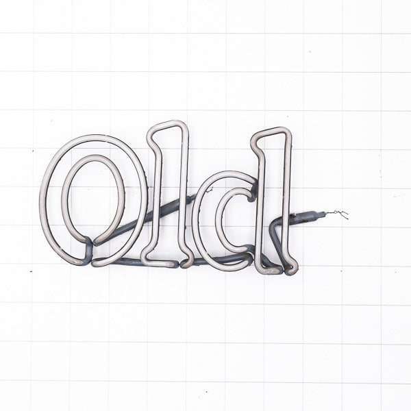Old Single Stroke Word Unit for Old Style Neon Sign Replacement Tube