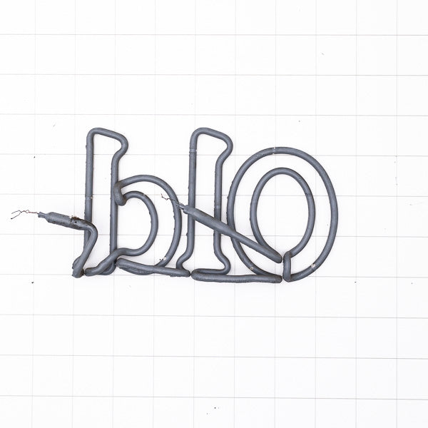 Old Single Stroke Word Unit for Old Style Neon Sign Replacement Tube