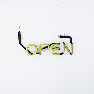 Open Replacement Tube - Neon Sign Part Used