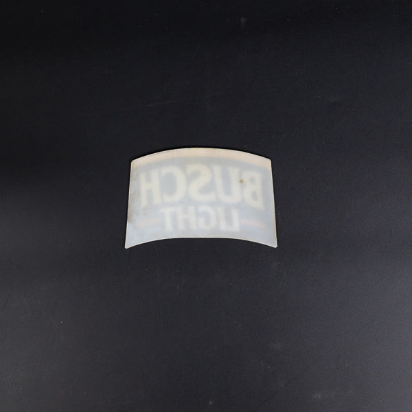 Busch Light Bottle Neon Sign Plastic Replacement Panel