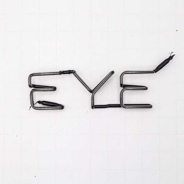 EYE Single Stroke Word Unit Neon Sign Replacement Tube