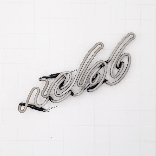 elob Double Script Word Unit for Michelob Neon Sign Replacement Tube