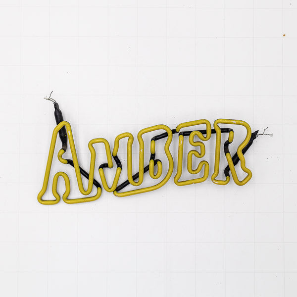 Amber Double Stroke Word Unit for Amber Bock Neon Sign Replacement Tube
