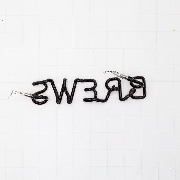 BREWS Single Stroke Word Unit Neon Sign Replacement Tube