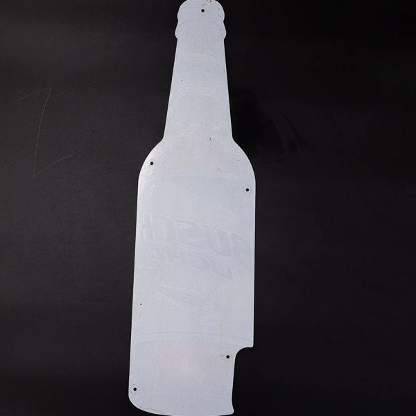 Busch Light Bottle Neon Sign Plastic Replacement Panel