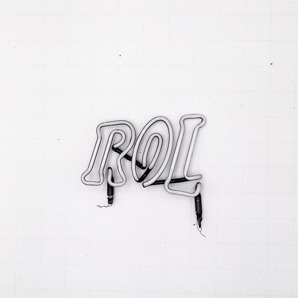 Rol double stroke word unit for Rolling Rock Neon Sign Replacement Tube