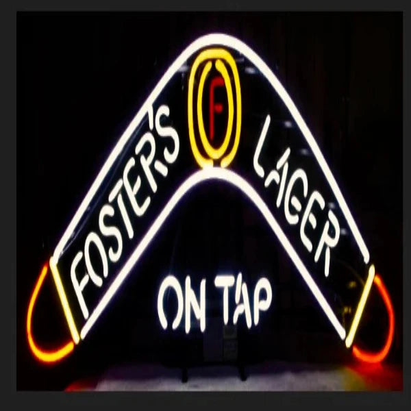 LAGER Single Stroke Word Unit & Border Neon Sign Replacement Tube