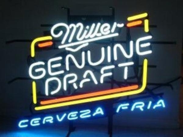 FRIA Single Stroke Word Unit for MGD Cerveza Fria Neon Sign Replacement Tube