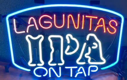 PA Doube Stroke unit for Lagunitas IPA for Regular or On Tap Neon Sign Replacement Tube