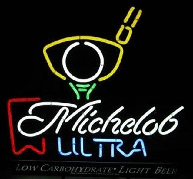 Michelob Ultra Golf Tee Backlit / Grid unit - Neon Sign Part