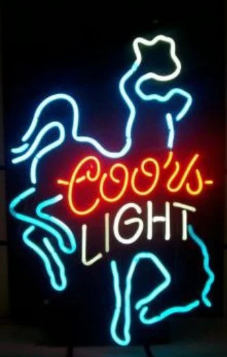 Bucking Bronco Horse unit for Coors Light Replacement Tube - Neon Sign Part