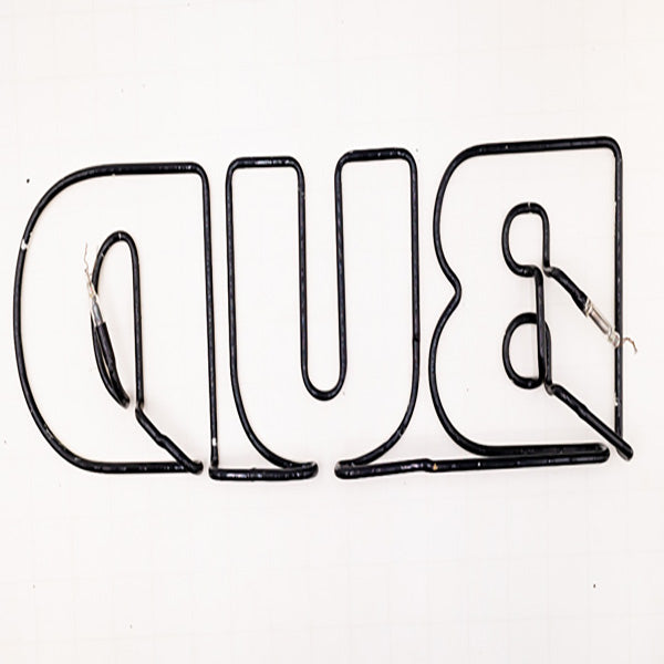 BUD Double Stroke Word Unit Replacement Tube - Neon Sign Part Used