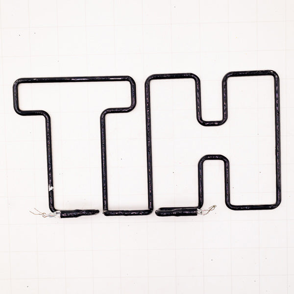 HT Double Stroke Word Unit Replacement Tube - Neon Sign Part Used