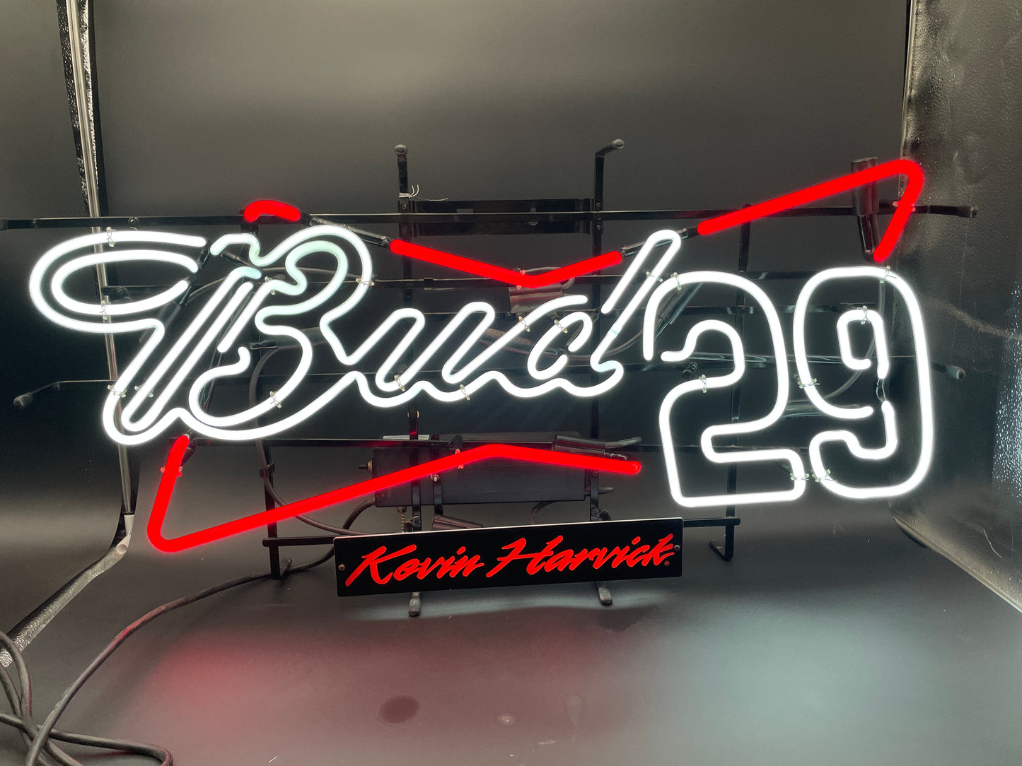 Bud Racing Kevin Harvick #29 Neon Sign