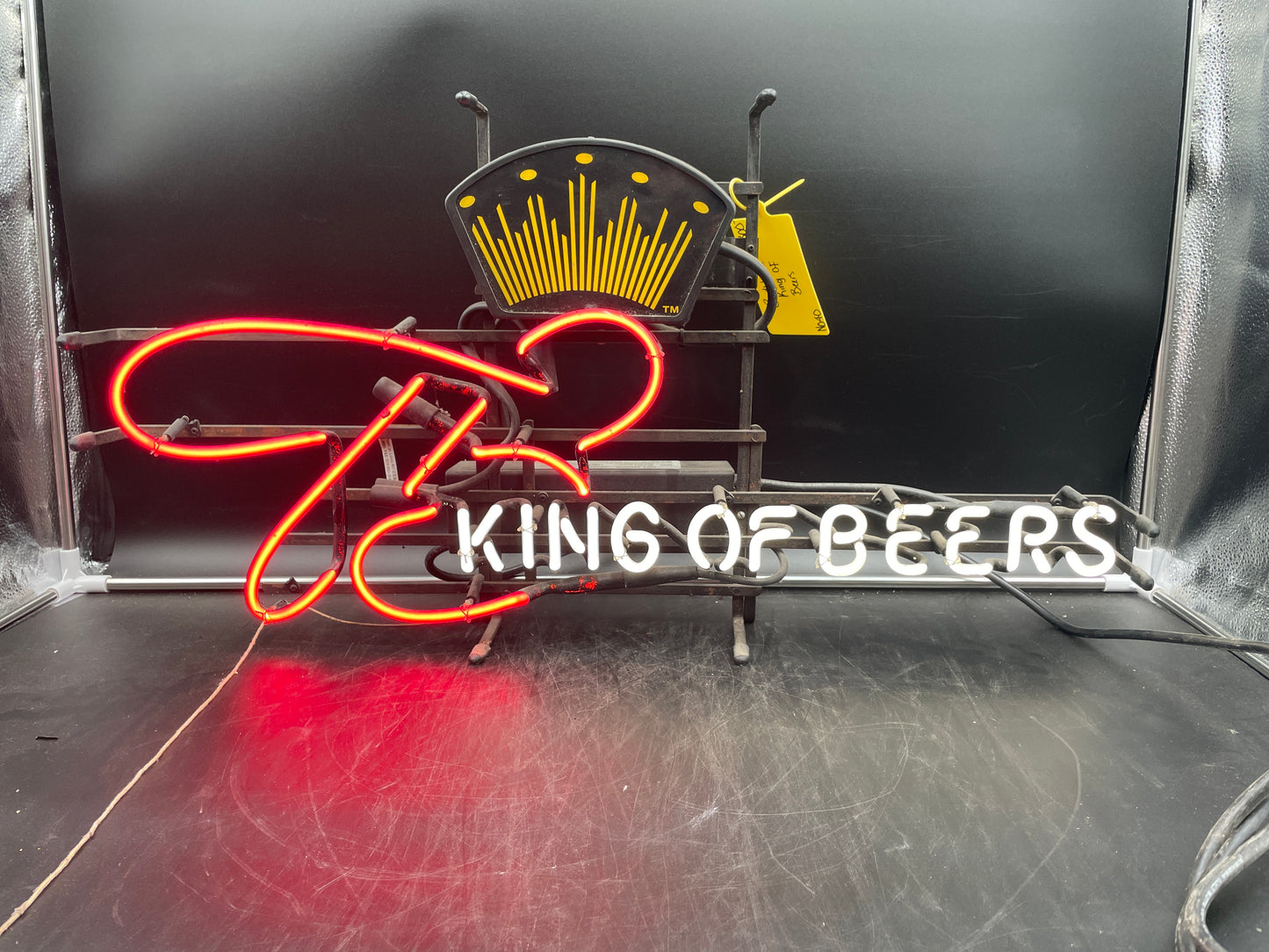 Budweiser "King of Beers" Neon Sign (Suring)