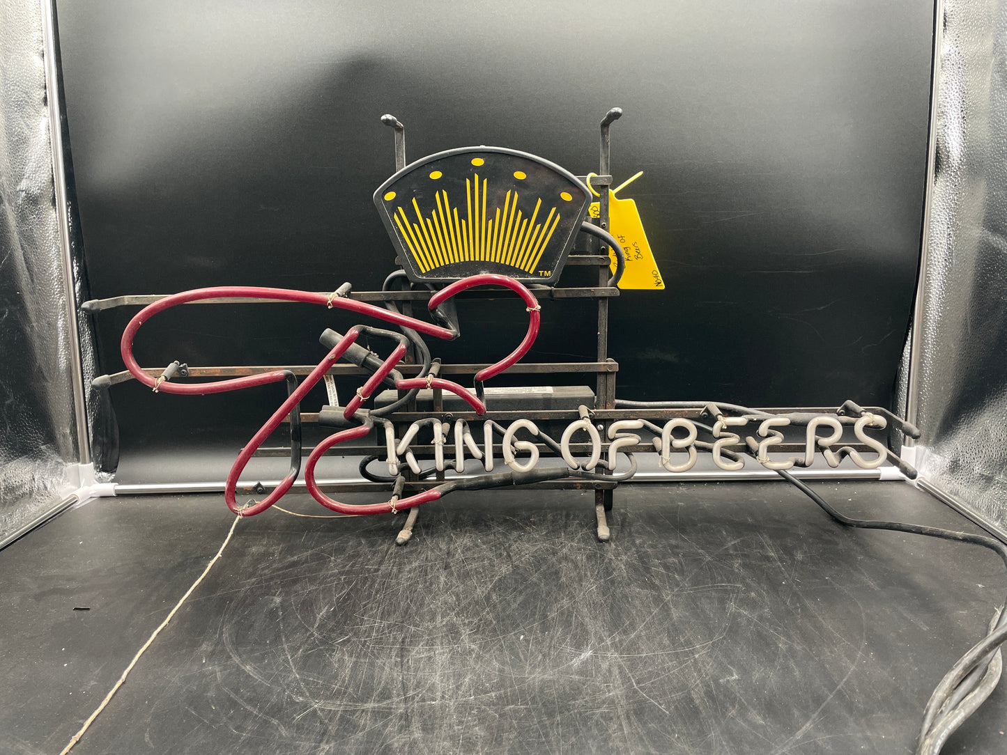 Budweiser "King of Beers" Neon Sign (Suring)