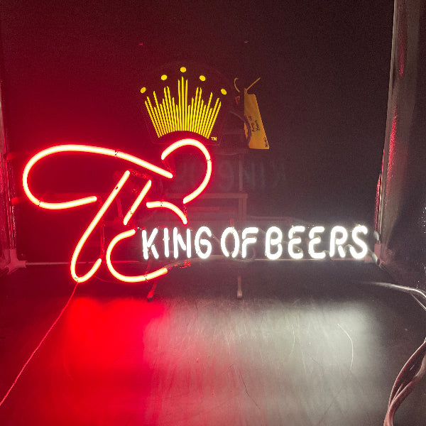 Budweiser "King of Beers" Neon Sign (Suring)