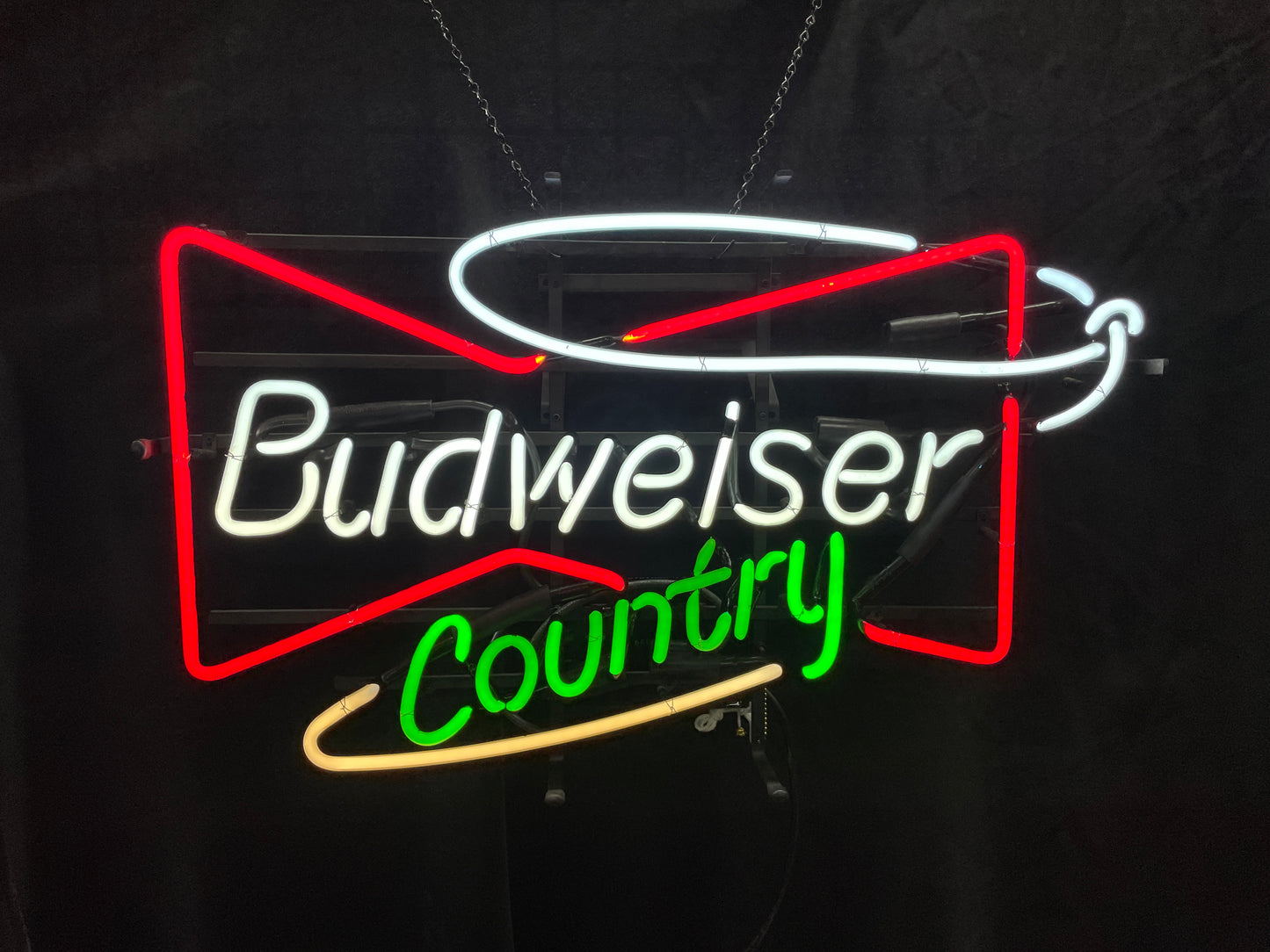 Budweiser Country Neon Sign