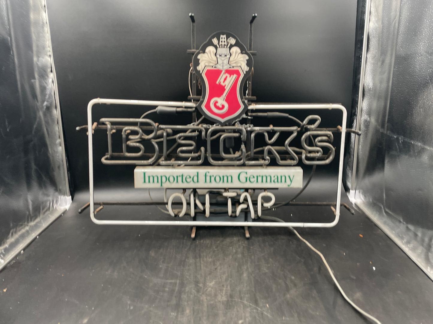 Beck’s On Tap Neon Sign