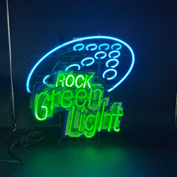 Rolling Rock Motion Neon Sign