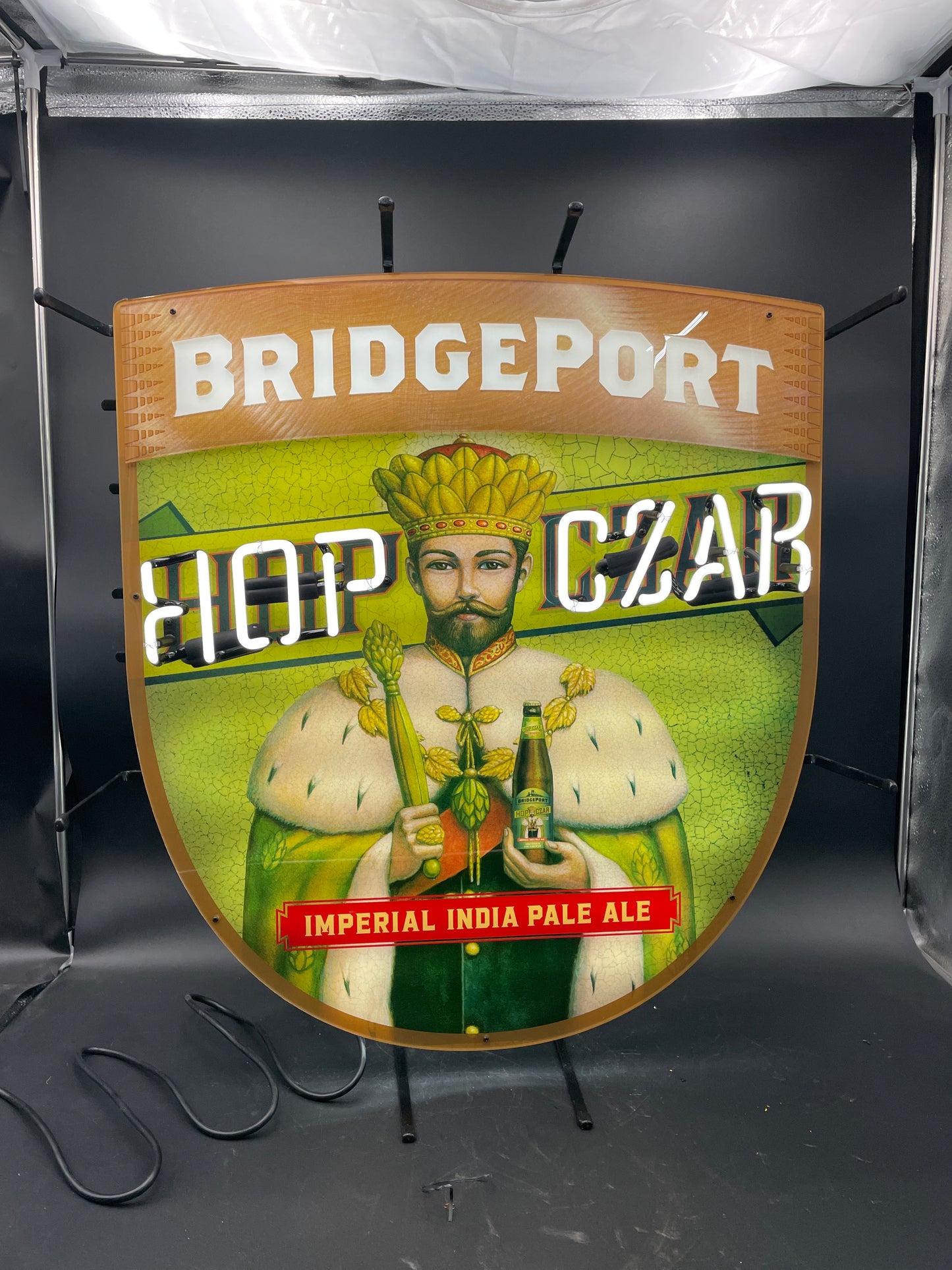 BridgePort Brewing Hop Czar Neon Sign