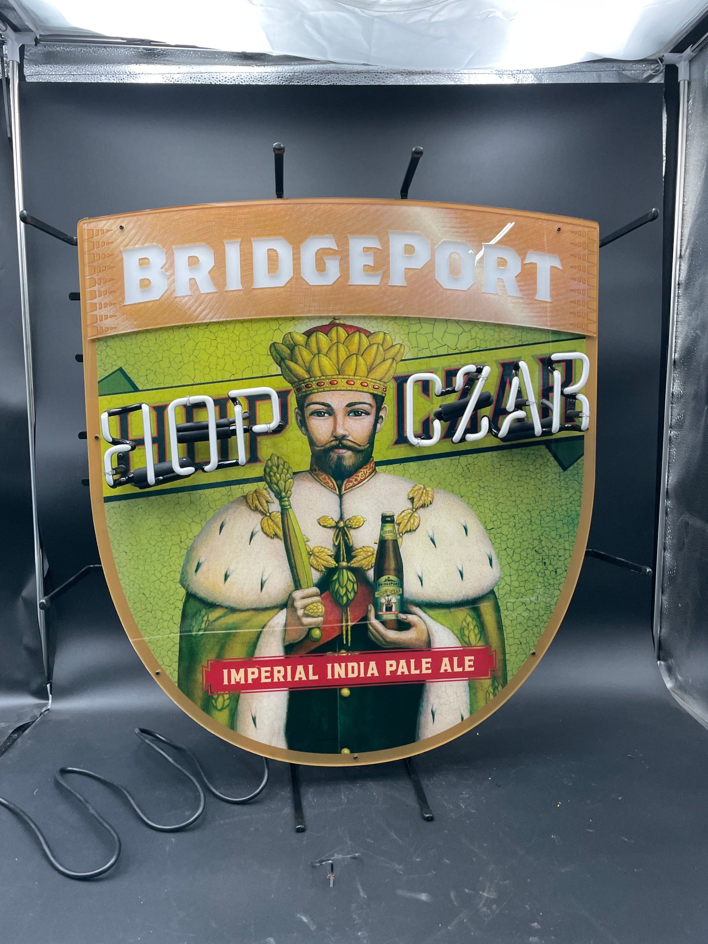BridgePort Brewing Hop Czar Neon Sign