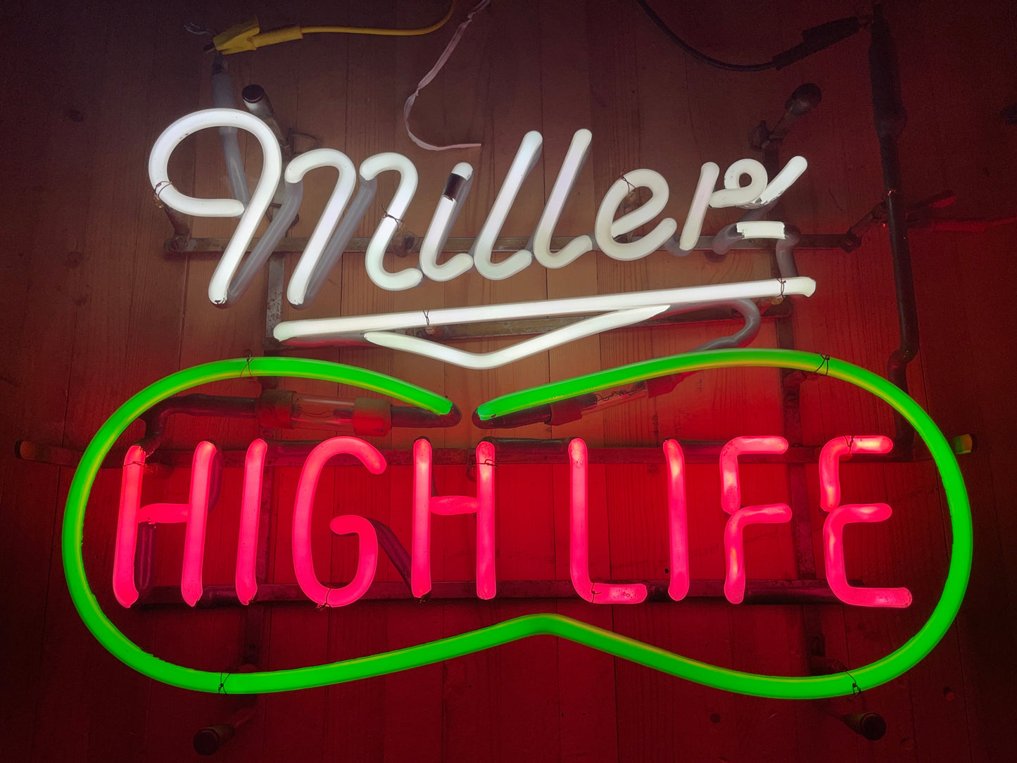 HIGH LIFE Single Stroke Word Unit for Miller Peanut Replacement Tube - Neon Sign Part New