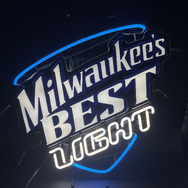 Milwaukee’s Best Light Neon Sign