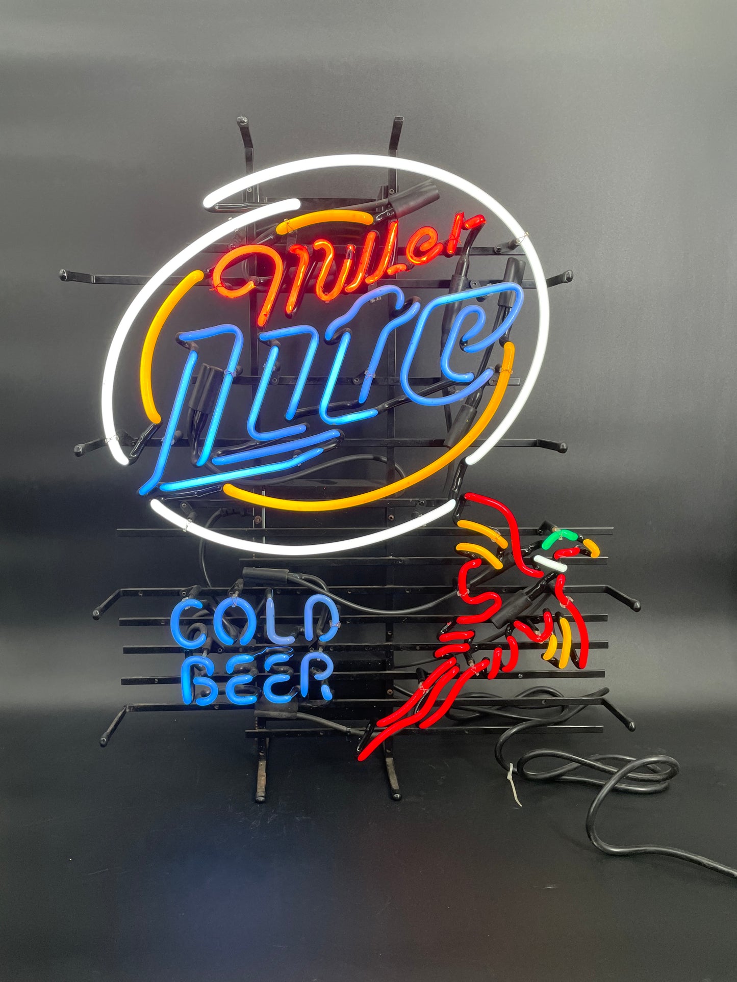 Miller Lite Cold Beer Pheasant Neon Sign (Suring)