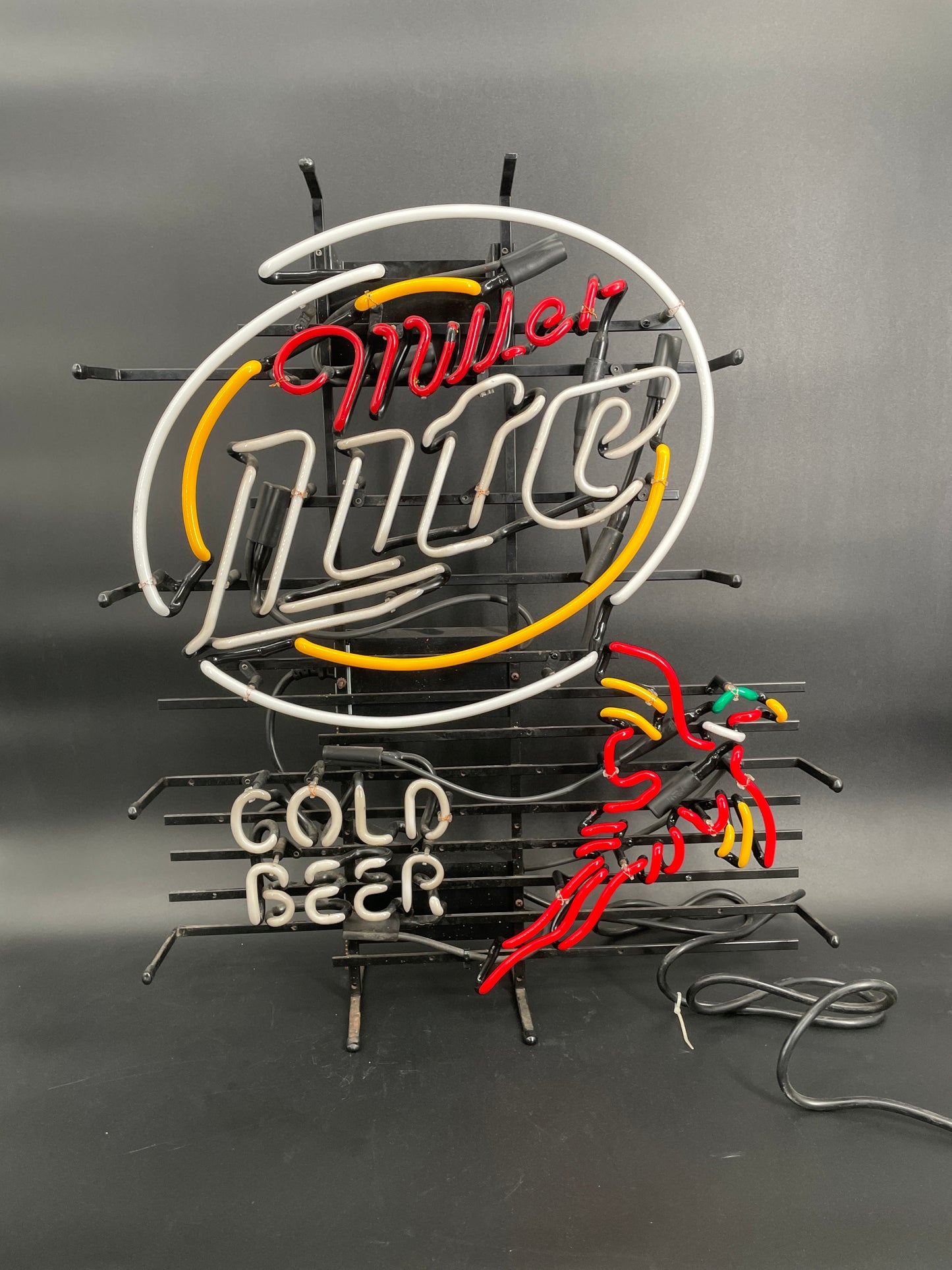 Miller Lite Cold Beer Pheasant Neon Sign (Suring)