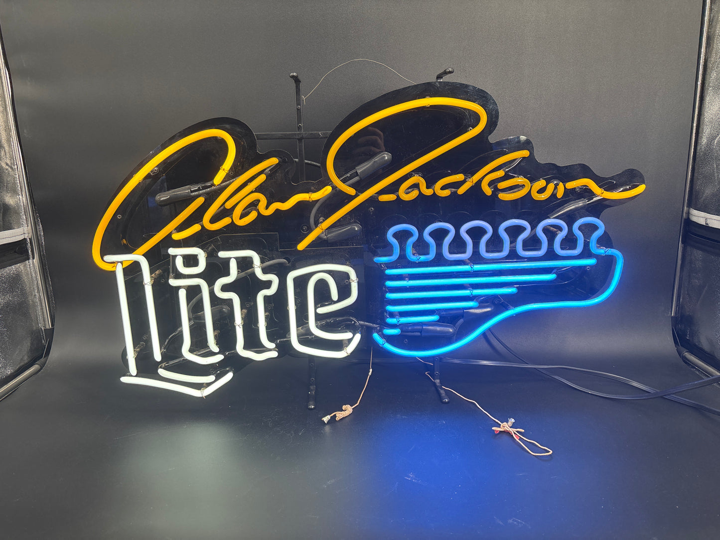 Alan Jackson Miller Lite Neon Sign