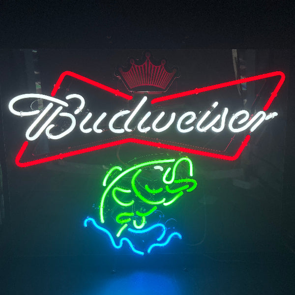 Budweiser Bass Neon Sign
