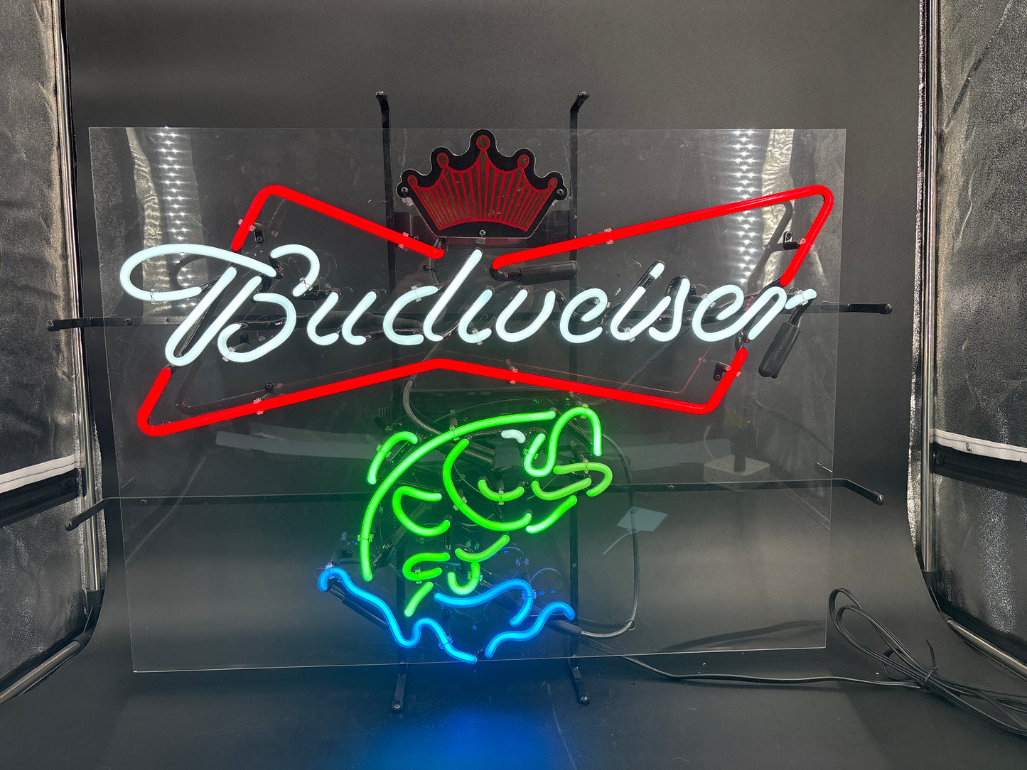Budweiser Bass Neon Sign