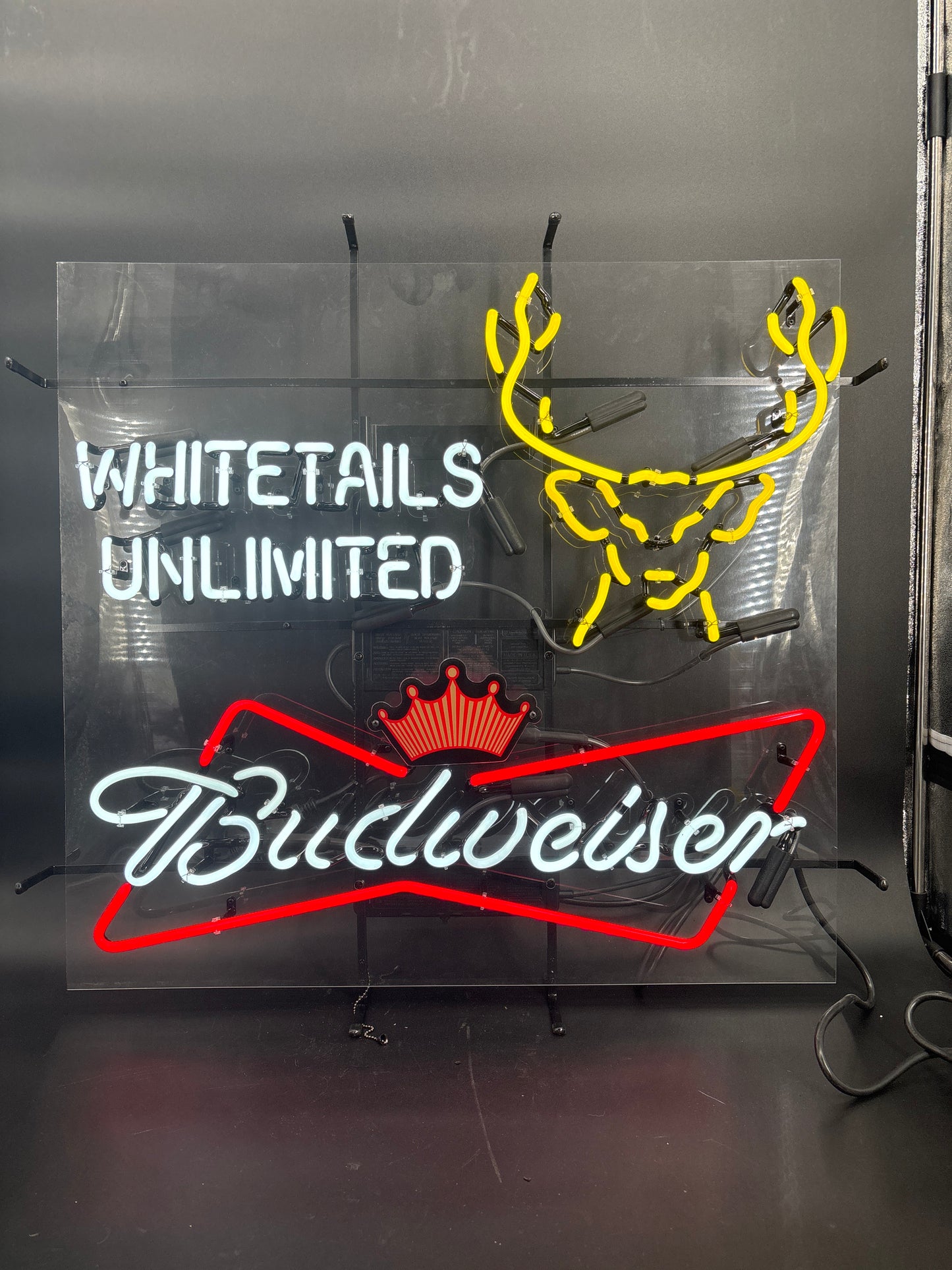 Budweiser Whitetail Deer Neon Sign