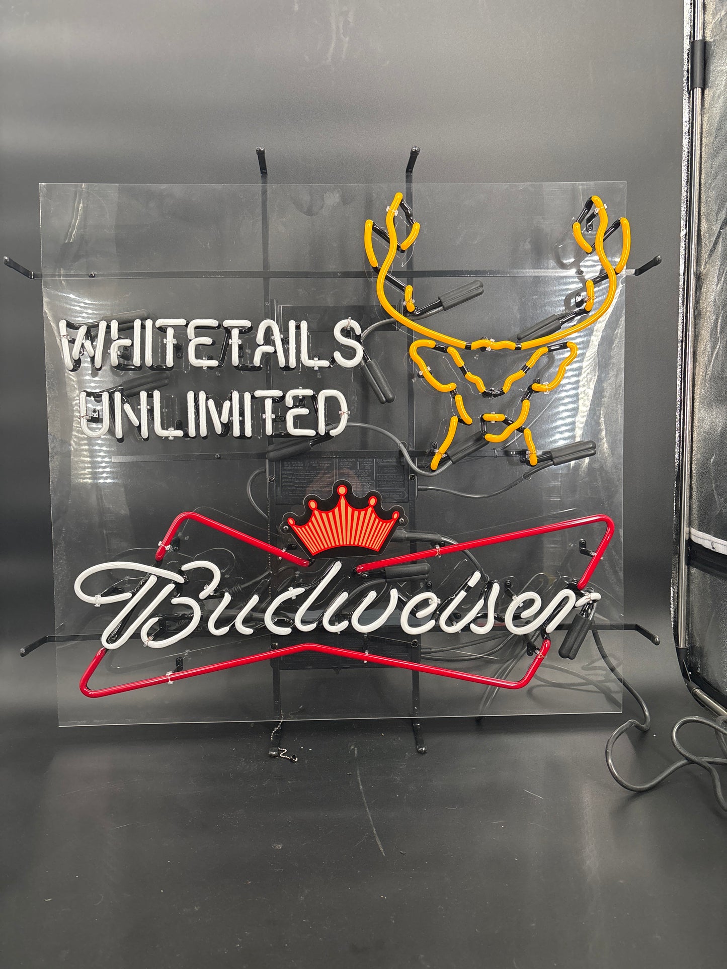 Budweiser Whitetail Deer Neon Sign
